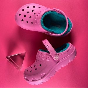 Crocs Classic Lined Fuzzy Size 9